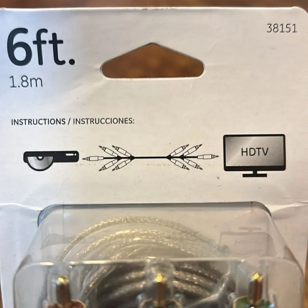 GE 6 ft Pro Component Audio/Video Cable - Picture 4 of 6